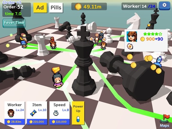 Tiny Delivery Idle screenshot
