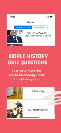 World History Trivia &amp; Quiz Image