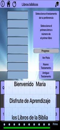 Aprenda Libros de la Biblia screenshot