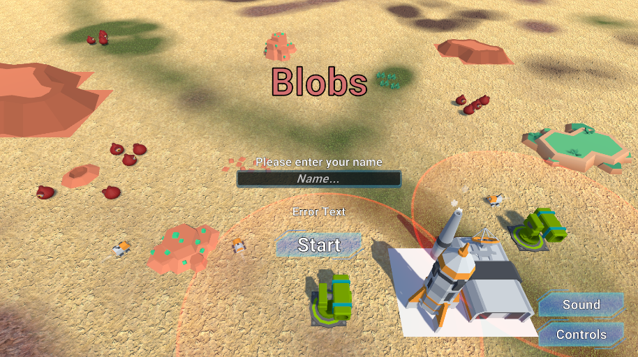 Games like Blobs