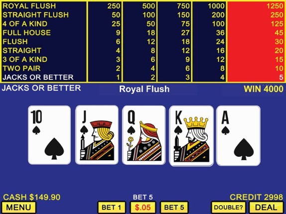 Bonus Poker Casino Image