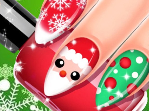 Christmas Nail Salon Game Cover