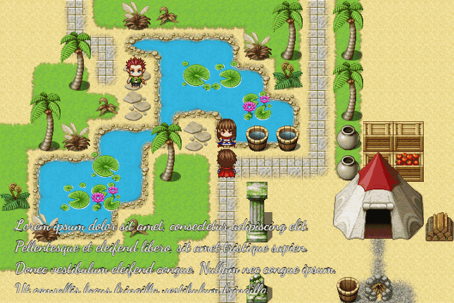 Custom Font Message Plugin for RPG Maker MZ screenshot