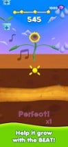 Dancing Sunflower:Rhythm Music Image