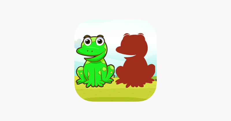 Drag Drop and Match Shadow Animals for kids Image
