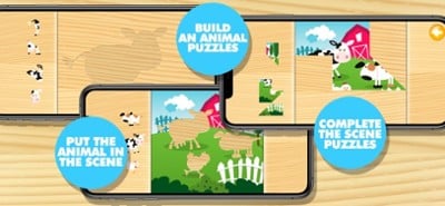 Farm Animal Puzzles Image