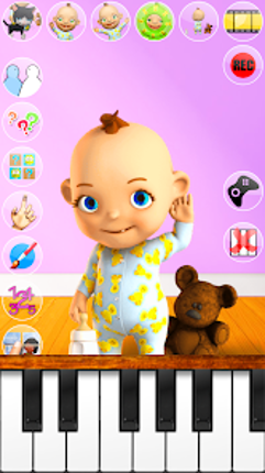 Talking Baby Games with Babsy screenshot