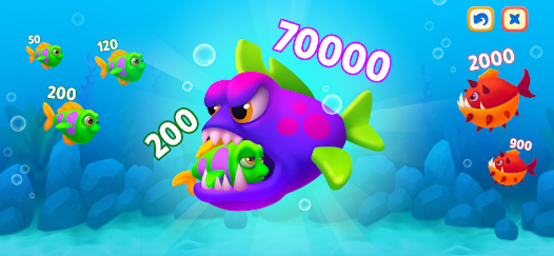 Sea Merge: Fish & Merging Game screenshot