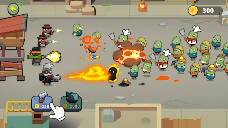 Merge Mech vs. Zombie Brawl screenshot