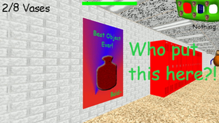 Baldi's New Vase! (UPDATE) V1.2 Image