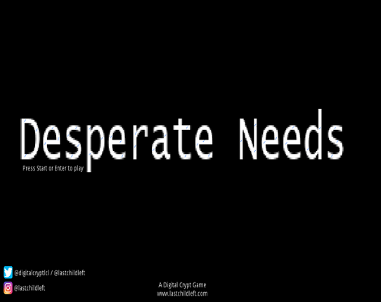 Desperate Needs Game Cover