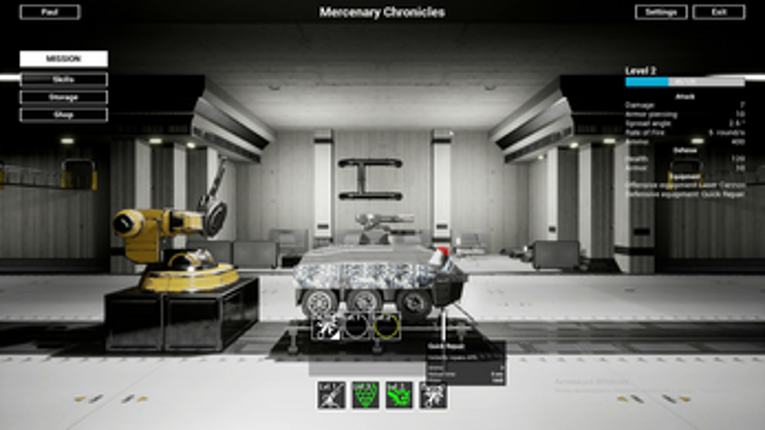 Mercenary Chronicles - APC screenshot