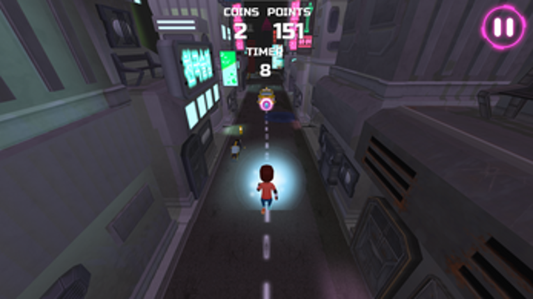Neon City Endless Runner Image