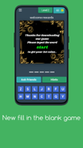 Trivia Master: English Fill-in Game Image