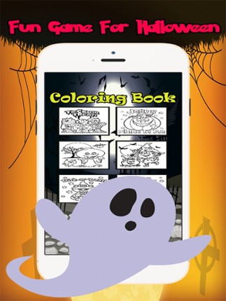 Halloween Coloring Book:Color Games For Adult Kids screenshot
