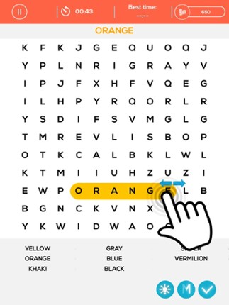 Mystery Word Puzzles - search the hidden words screenshot