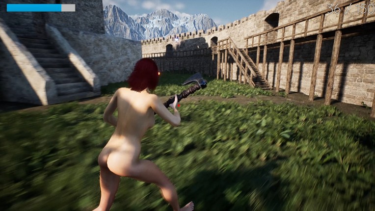 Nude In The Castle screenshot