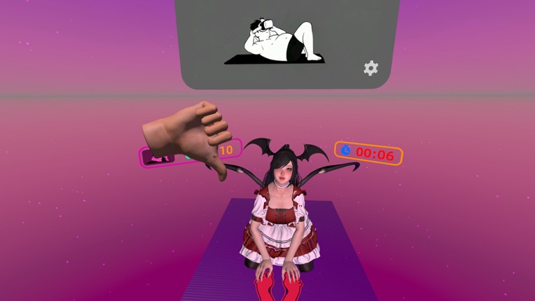 Otaku VR: Sit-ups and Kisses screenshot