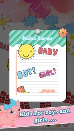 Pig Drawing Coloring Book - Cute Caricature Art Ideas pages for kids screenshot