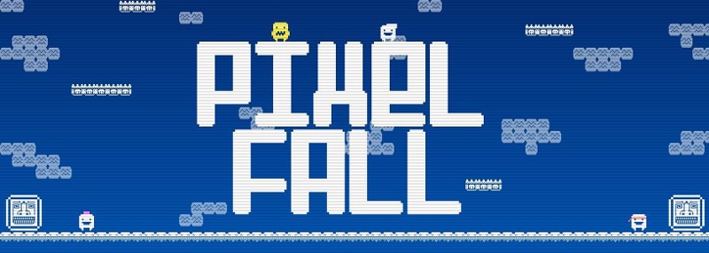 Pixel Fall Game Cover