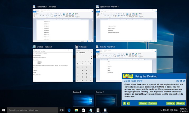 Professor Teaches Windows 10 screenshot