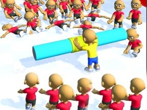 Push the Crazy Crowd : Stickman Clash 3D Image