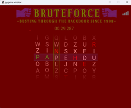 Remake of BruteForce Hack Image