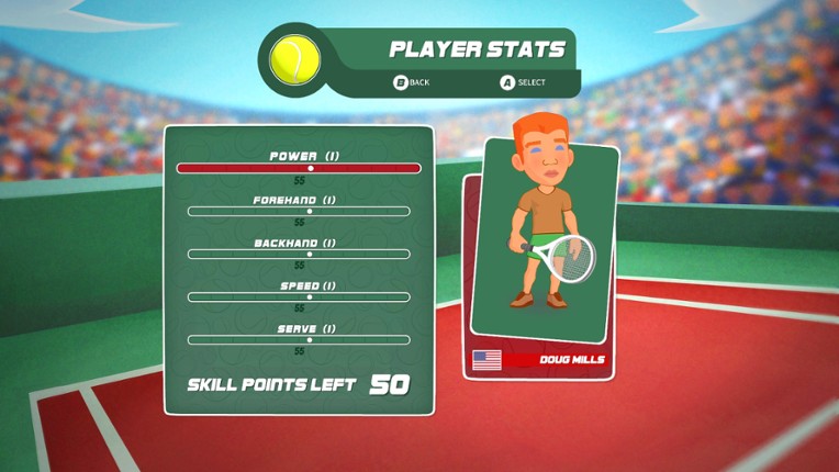 Super Tennis Blast screenshot
