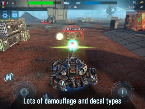 Tanks vs Robots: Mech Games screenshot