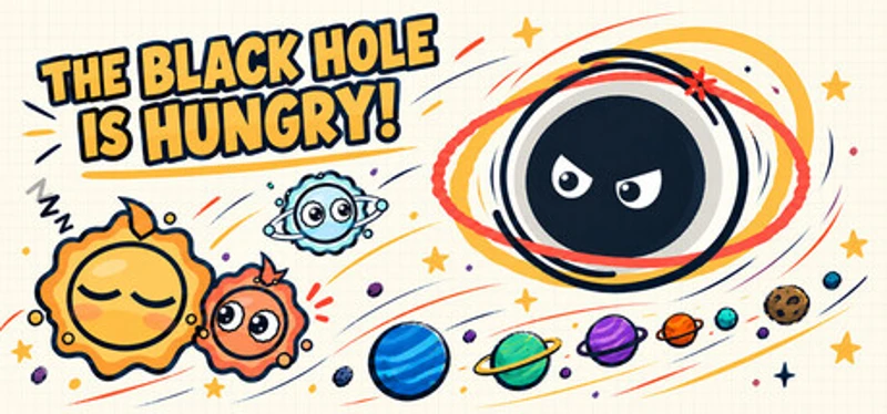 The Black Hole Is Hungry! Image