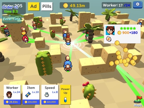 Tiny Delivery Idle screenshot