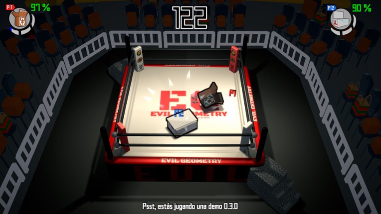 Wrestling Cardboard Championship screenshot