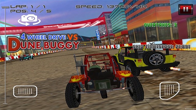 4 Wheel Drive Vs Dune Buggy - Free 3D Racing Game screenshot