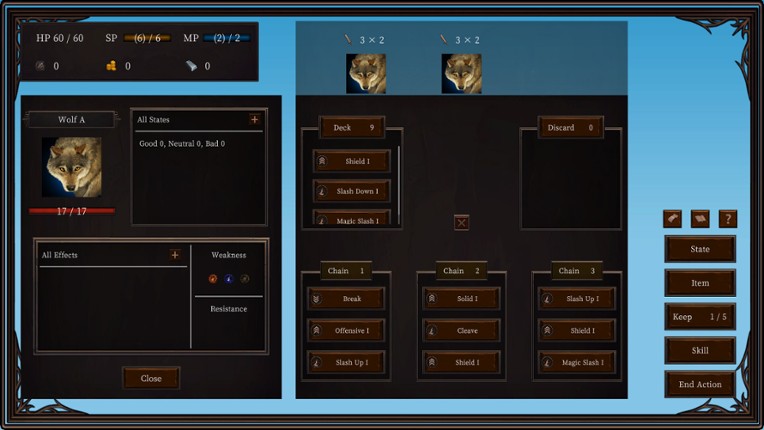 Ax Roguelike screenshot