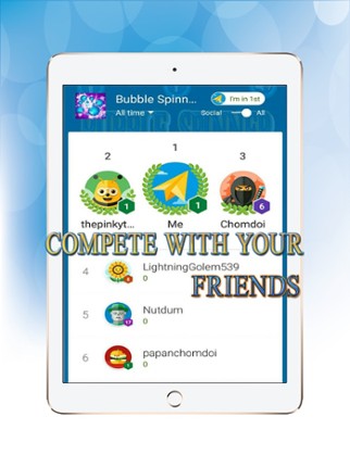 Bubble spinner brain it on all screenshot