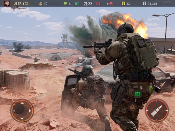 Code Of War 2: Gun shooter FPS screenshot