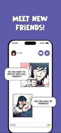 Comic Chat - Make Friends Image