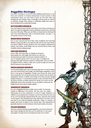 Eldritch Ancestries: Boggoblin [PF2E] Image