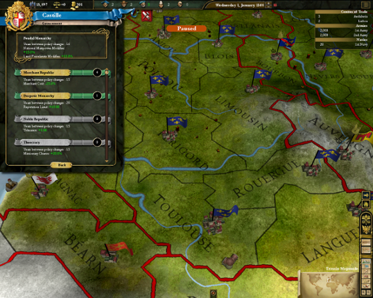 Europa Universalis III screenshot