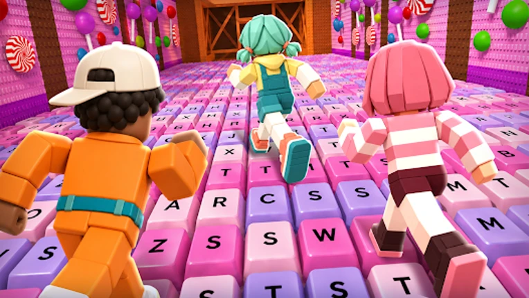 Obby ASMR: Keyboard Run screenshot