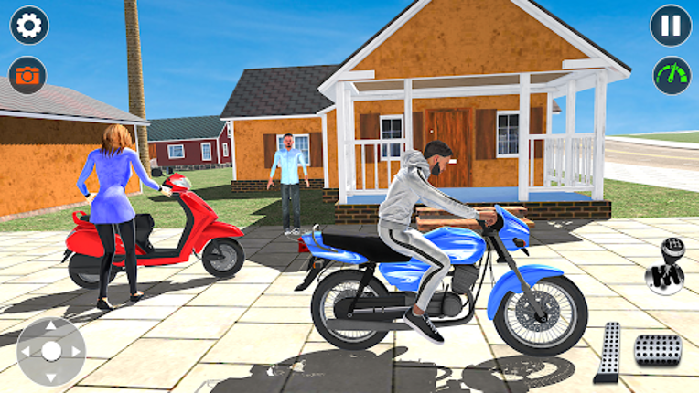 Indian Master Bike Driving 3D Image