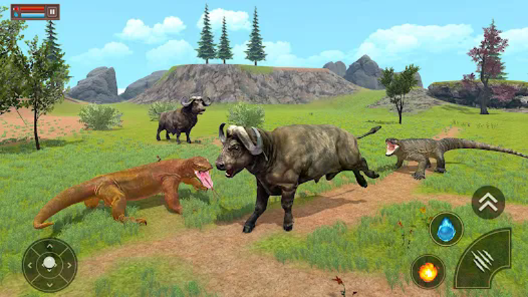 Komodo Dragon : Dragon Games screenshot