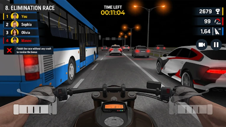 Ultimate Rider:Traffic Bike 3D screenshot
