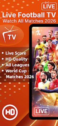 Live Football TV HD Streaming Image