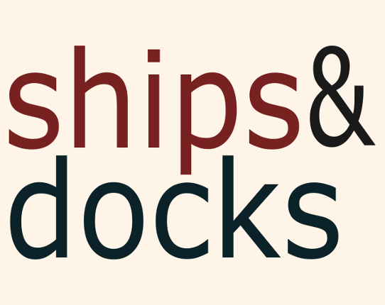 Ships and Docks Game Cover