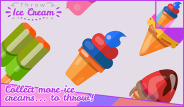 Throw Ice Cream Image