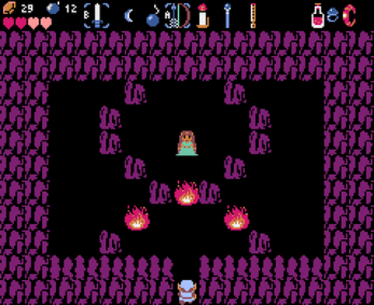 Mini Zelda on Pyxel ミニ ゼルダ Image