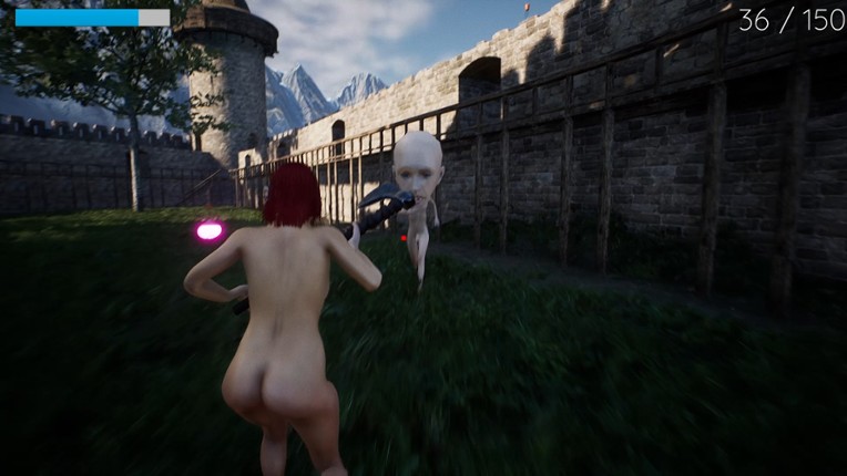 Nude In The Castle screenshot