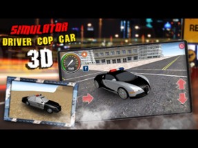 Simulator Driver COP Car 3D Image