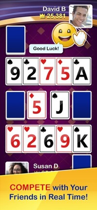 SPEED - Heads Up Solitaire screenshot